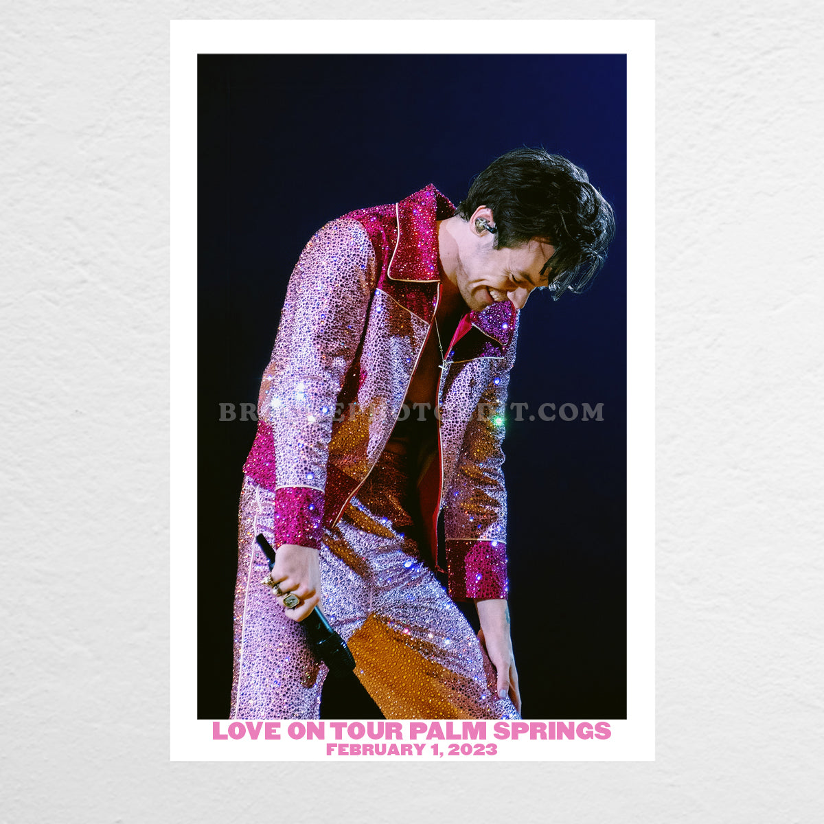 Palm Springs Night 2 Poster Print