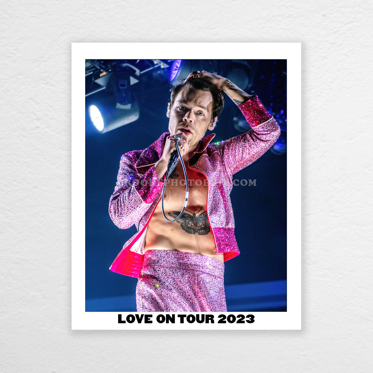 Palm Springs Night 2 Poster Print