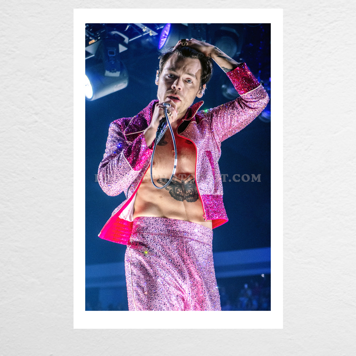 Palm Springs Night 2 Poster Print