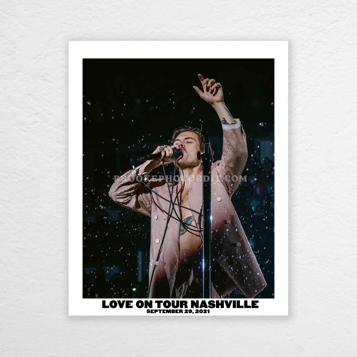 Harry Love On Tour Nashville Night 1 Print