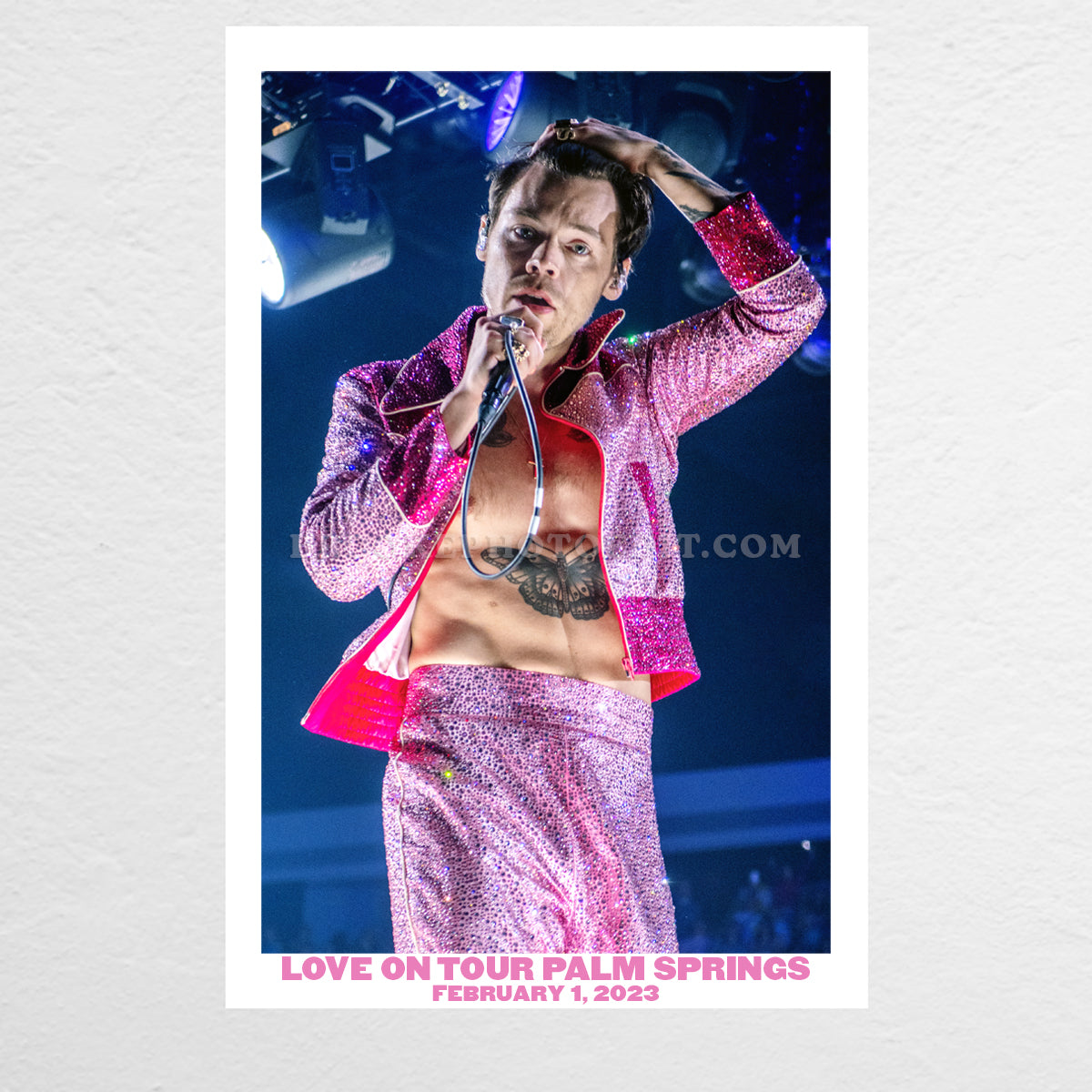 Palm Springs Night 2 Poster Print