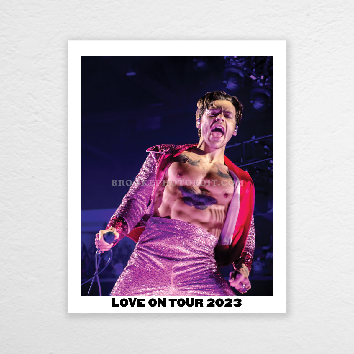 Palm Springs Night 2 Poster Print