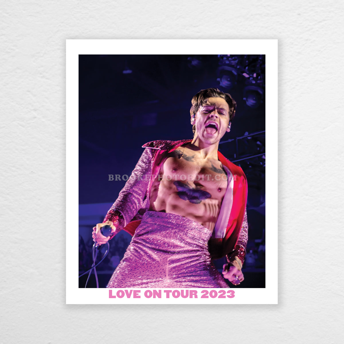 Palm Springs Night 2 Poster Print