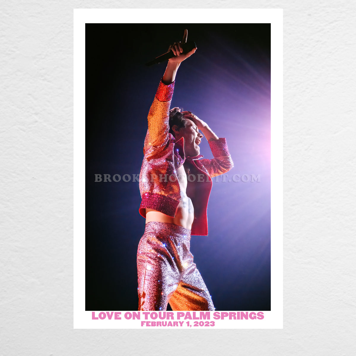 Palm Springs Night 2 Poster Print