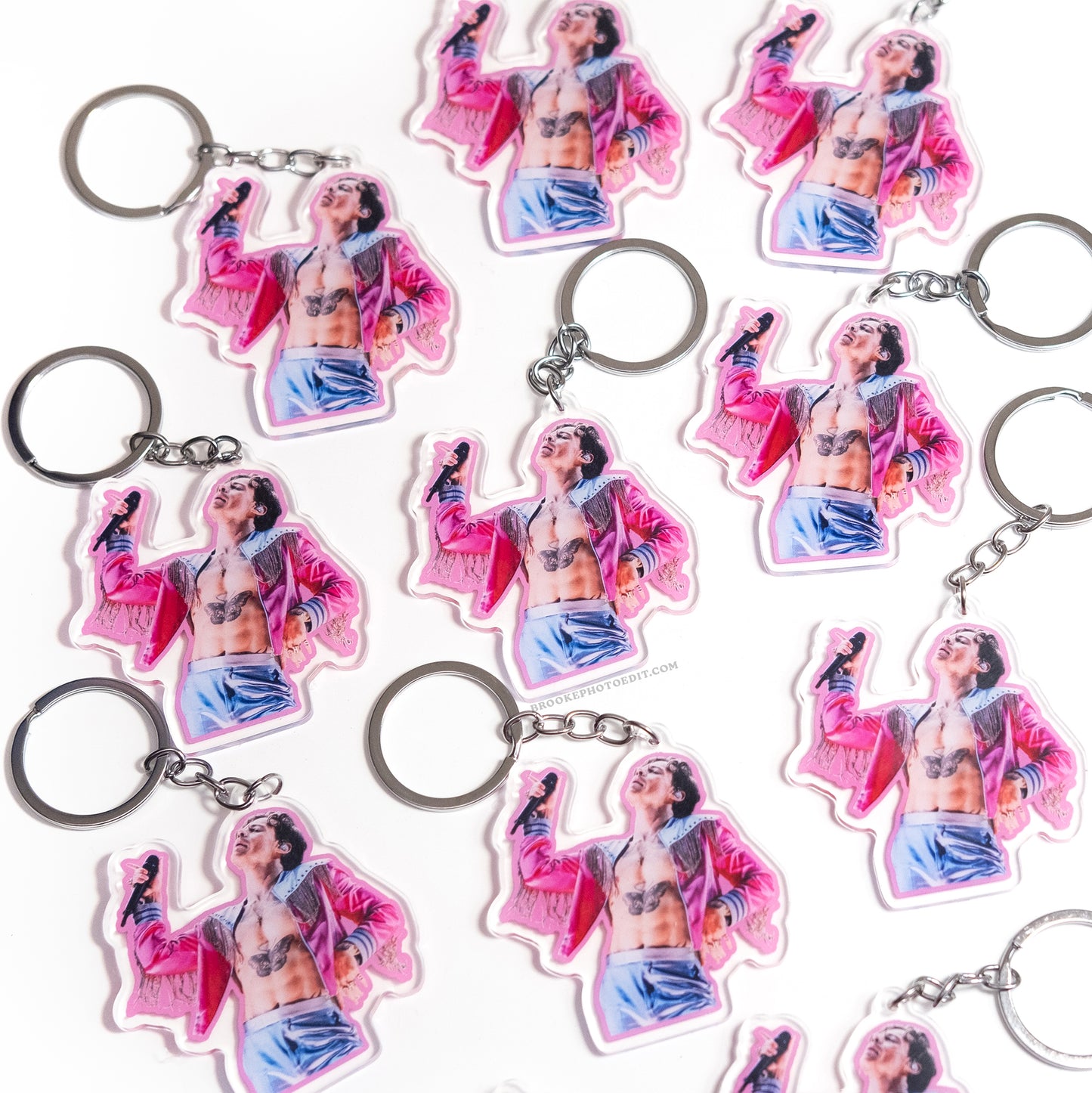 Los Angeles Night 15 Keychain