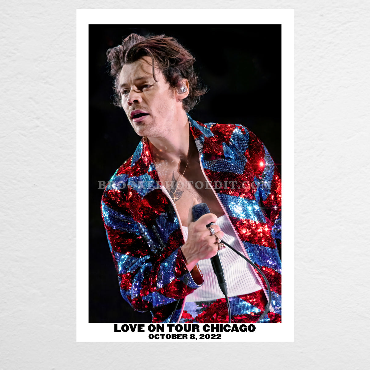 Chicago Night 1 Poster Print