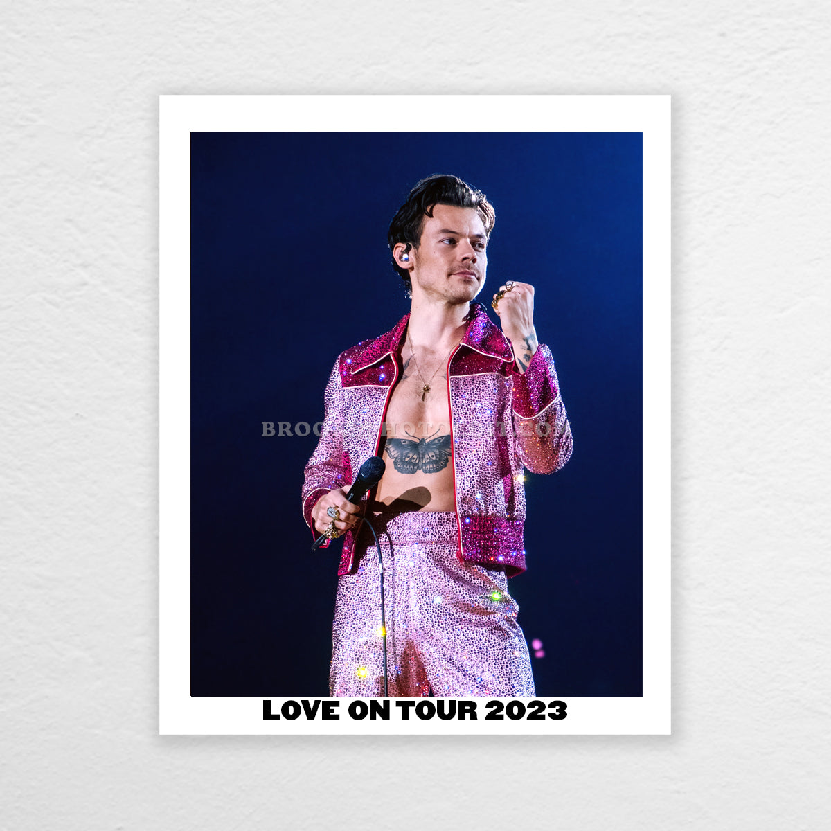 Palm Springs Night 2 Poster Print