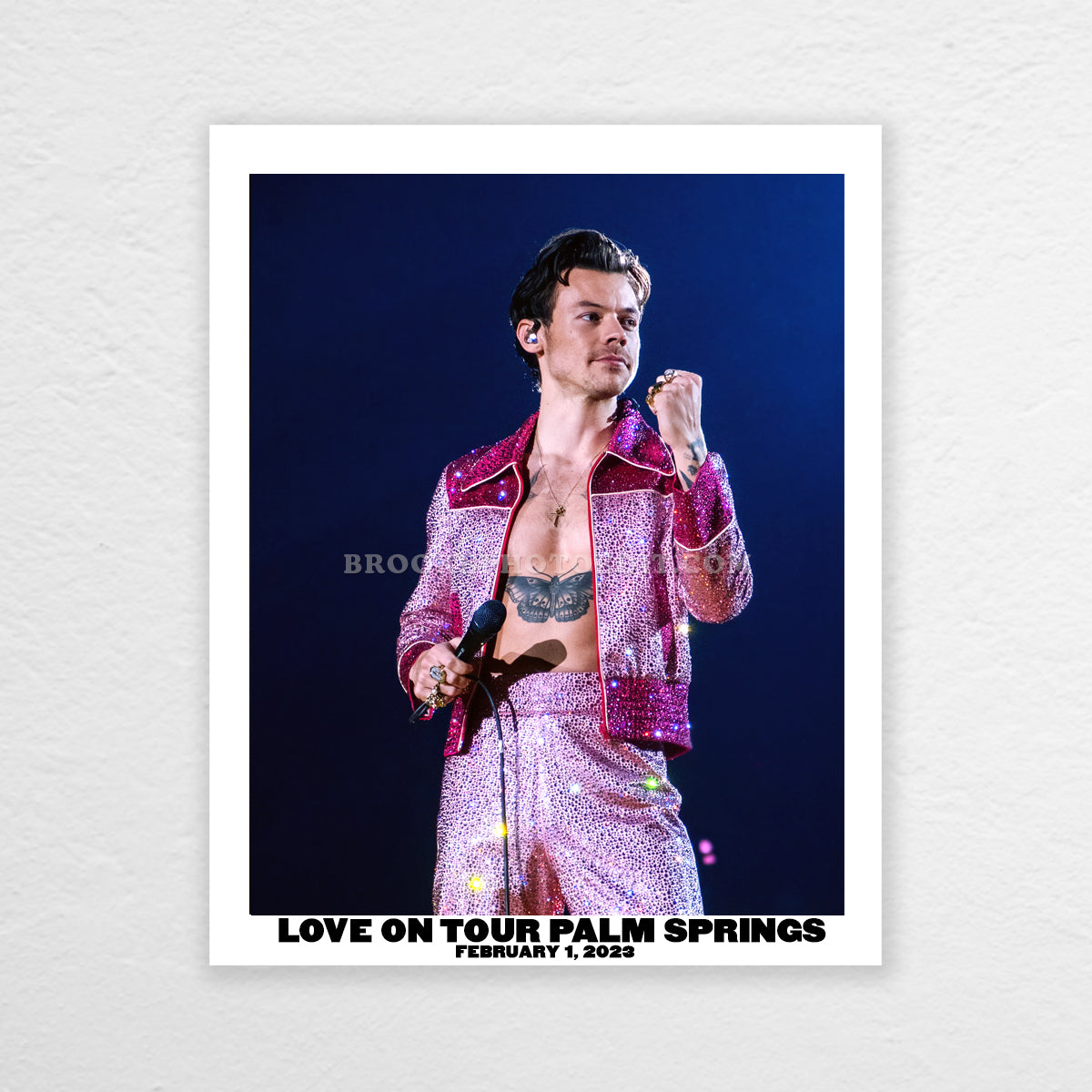 Palm Springs Night 2 Poster Print