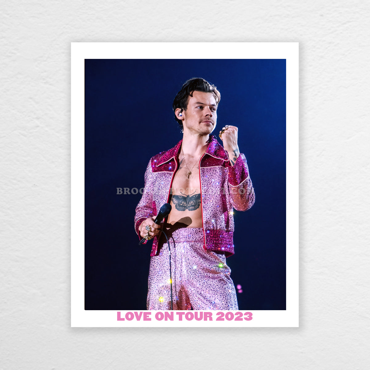 Palm Springs Night 2 Poster Print