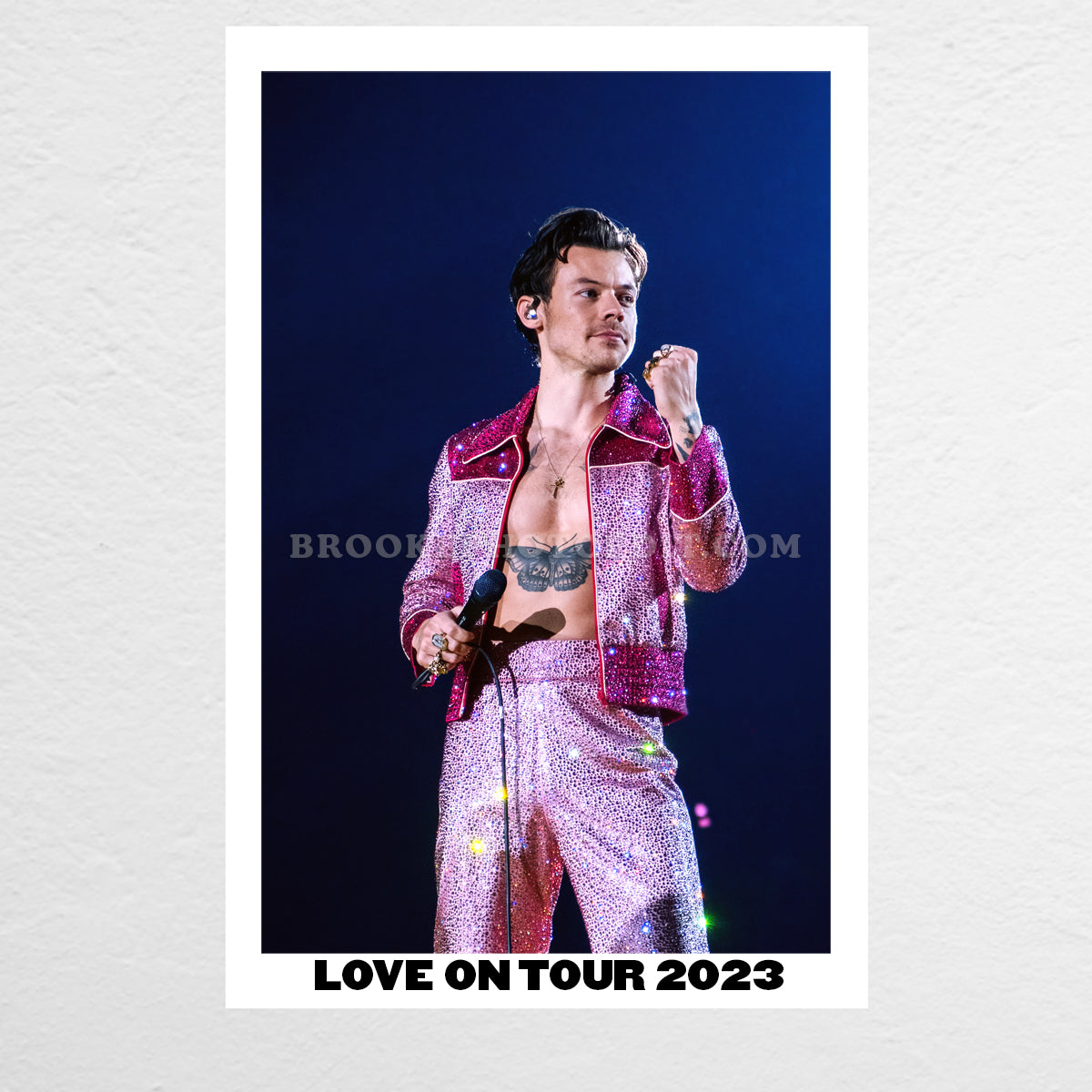 Palm Springs Night 2 Poster Print