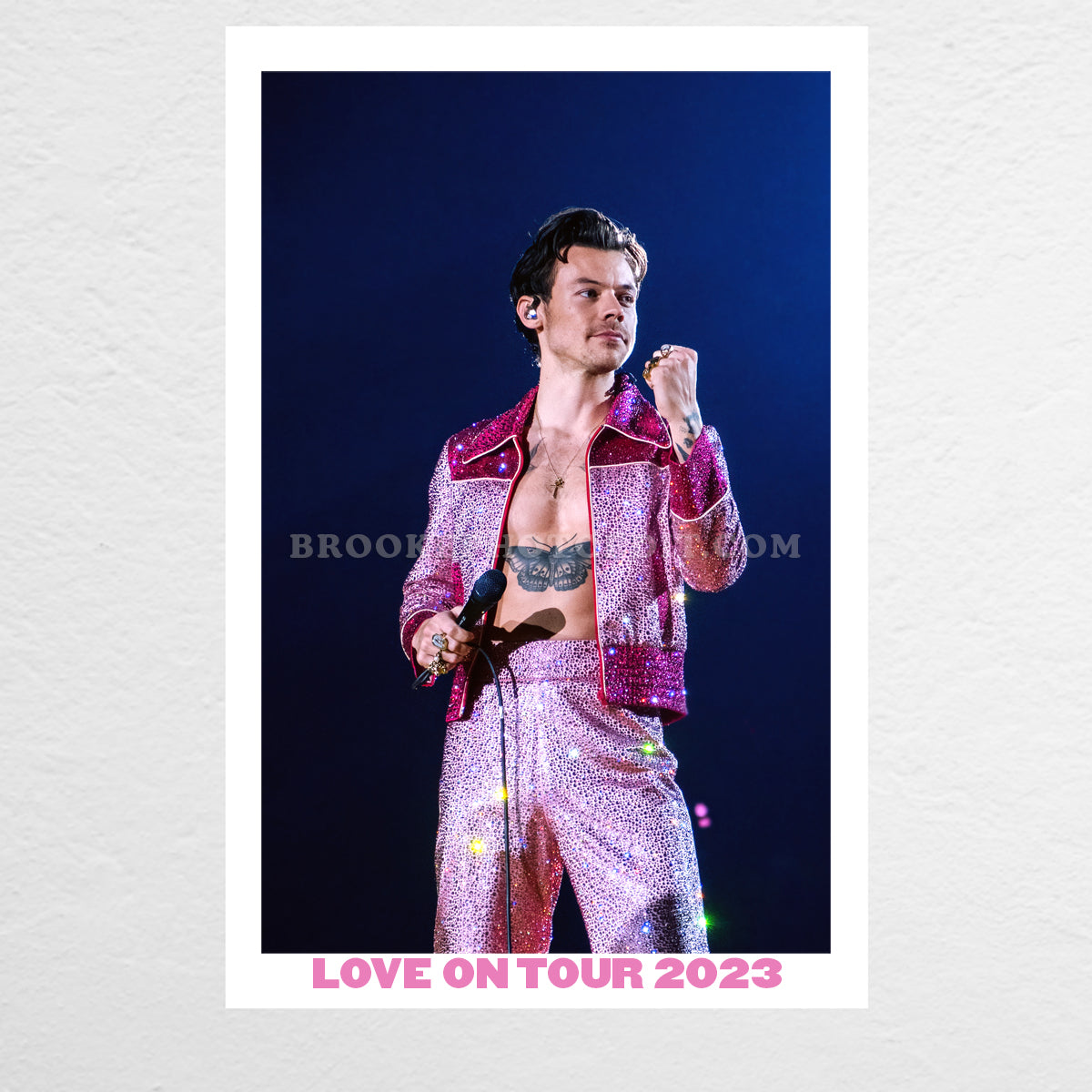 Palm Springs Night 2 Poster Print