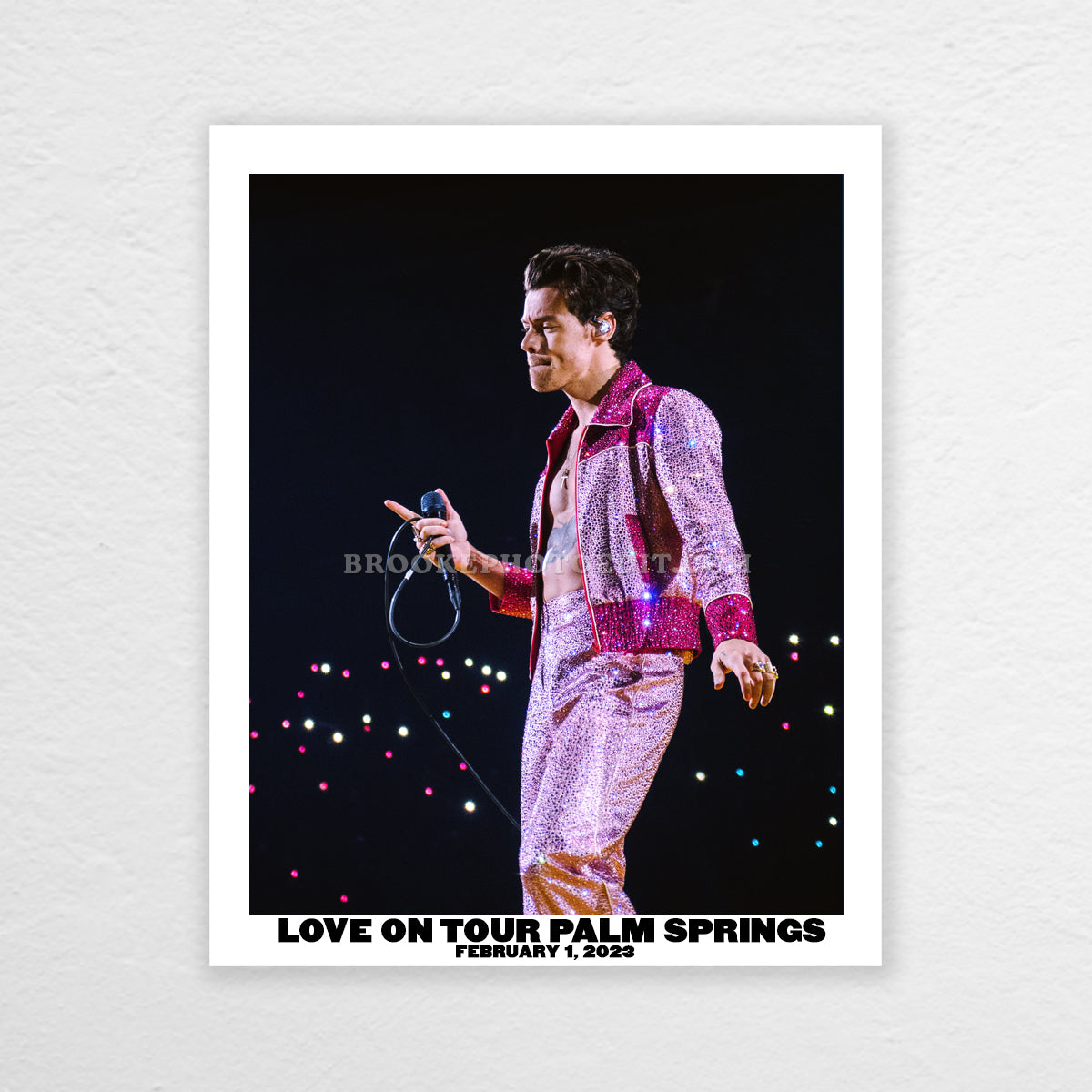 Palm Springs Night 2 Poster Print