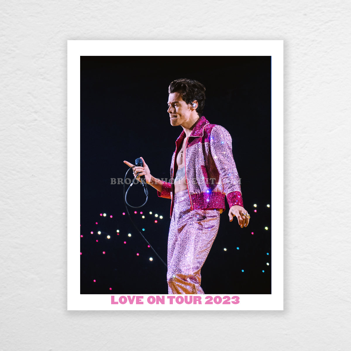 Palm Springs Night 2 Poster Print