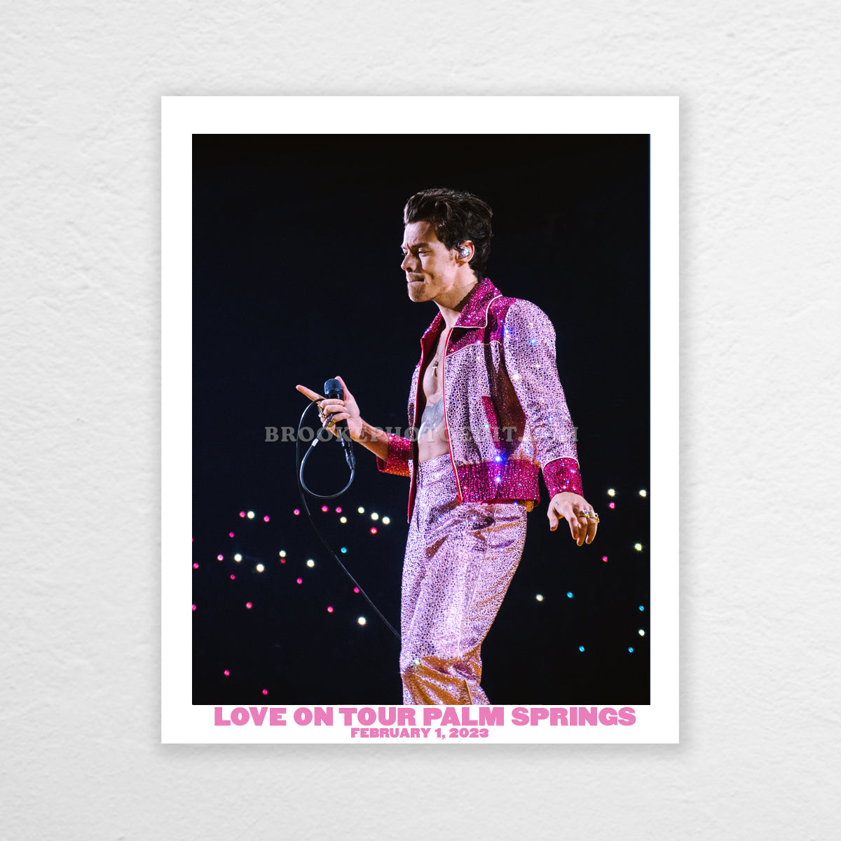 Palm Springs Night 2 Poster Print