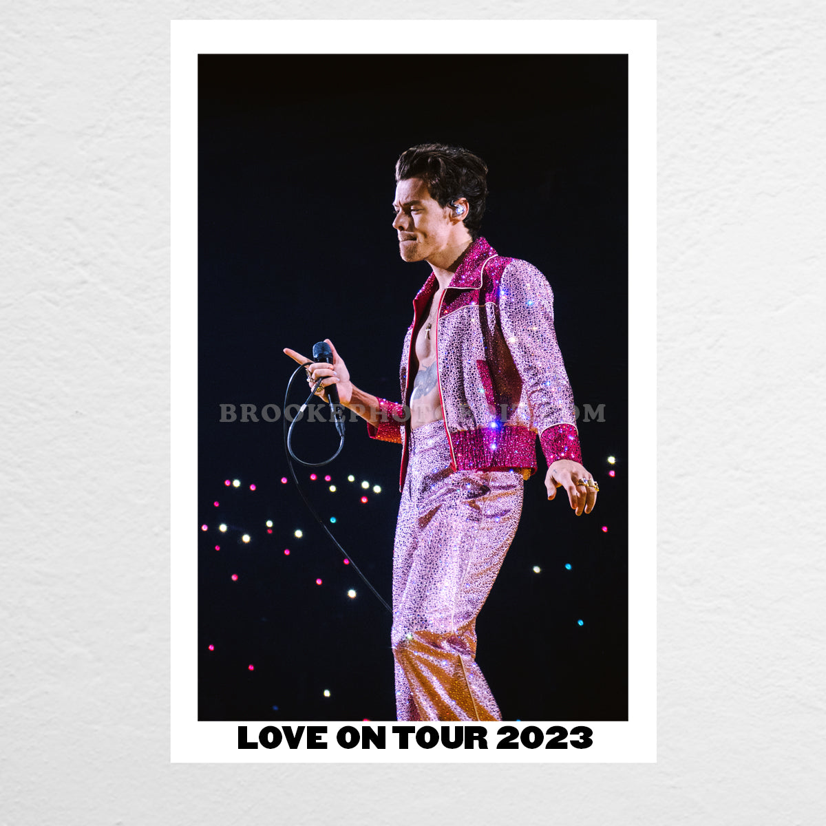 Palm Springs Night 2 Poster Print