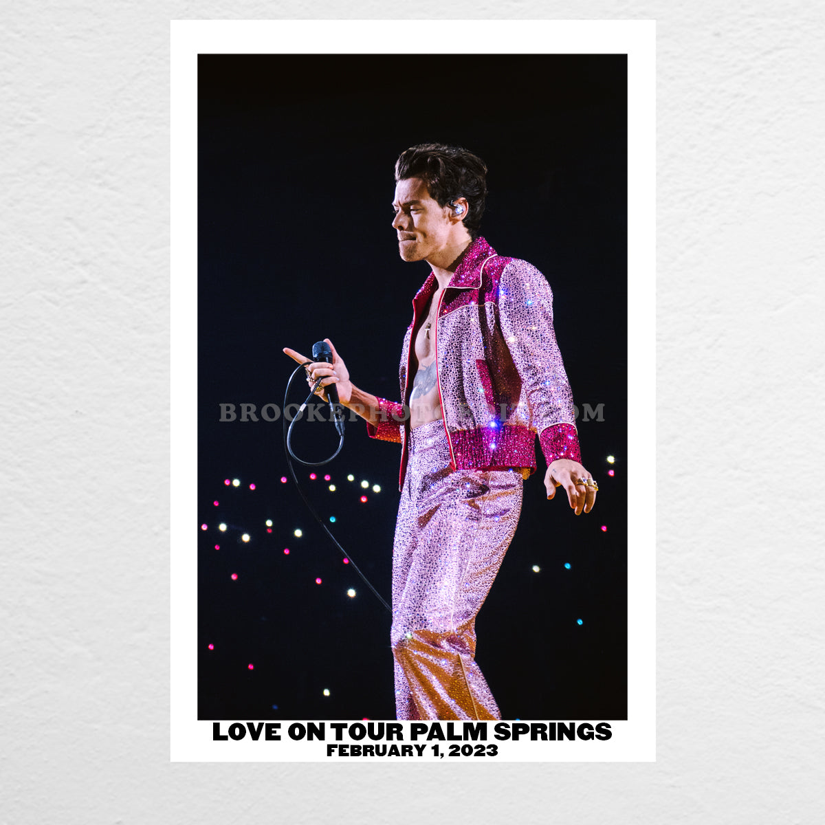 Palm Springs Night 2 Poster Print