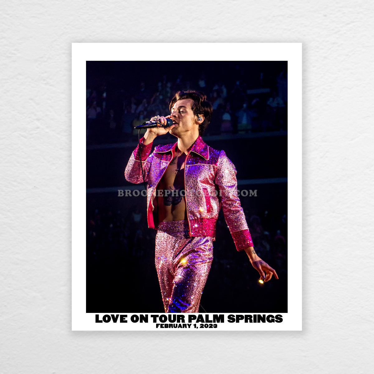 Palm Springs Night 2 Poster Print