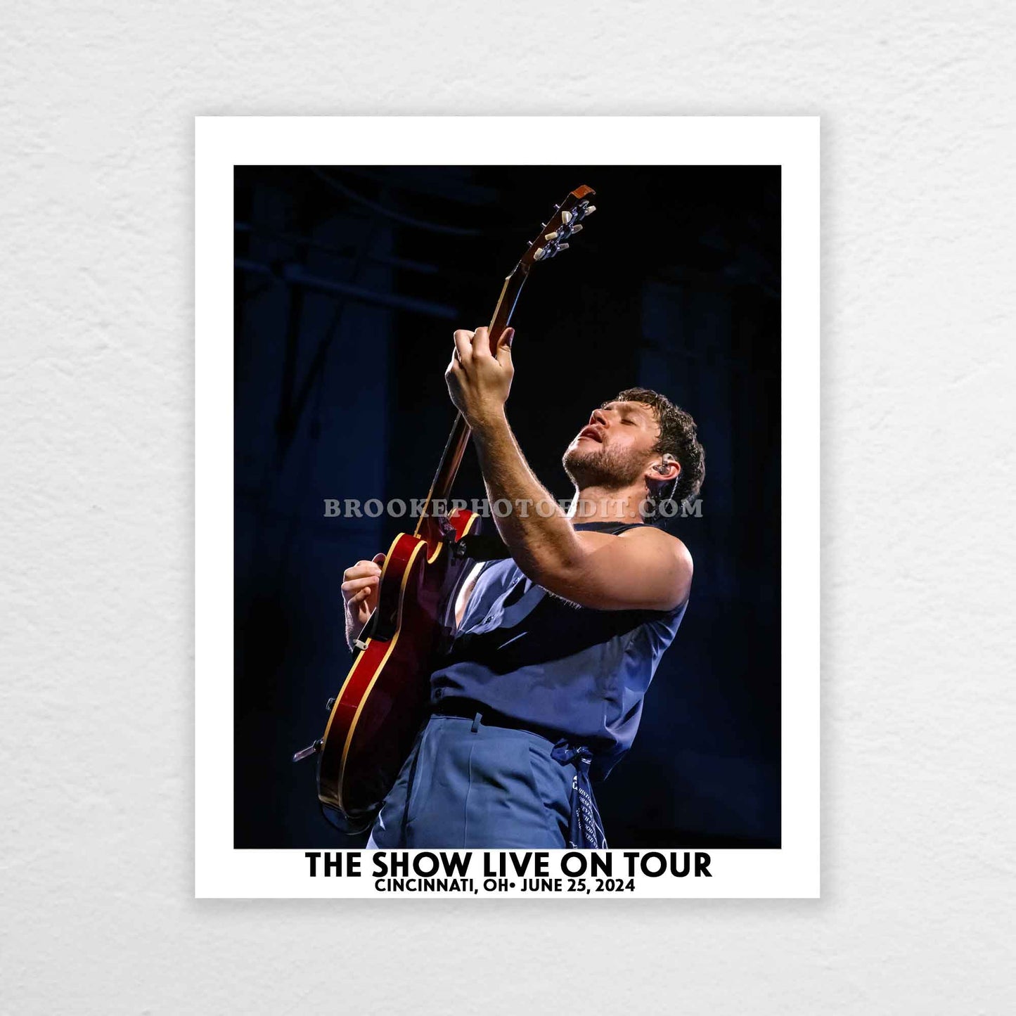 Niall The Show Live On Tour Cincinnati Poster Print