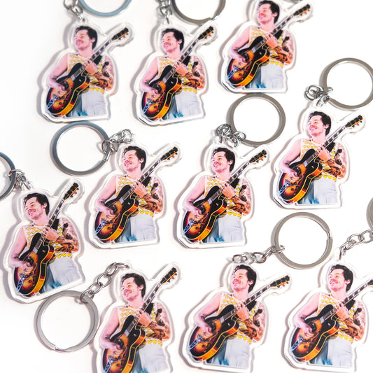 Chicago Night 6 Keychain