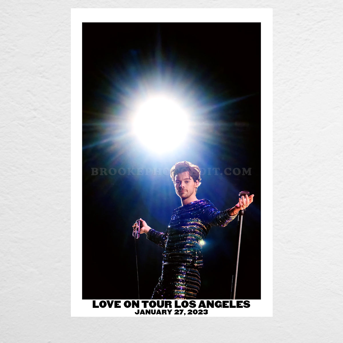 LA Night 14 Poster Print