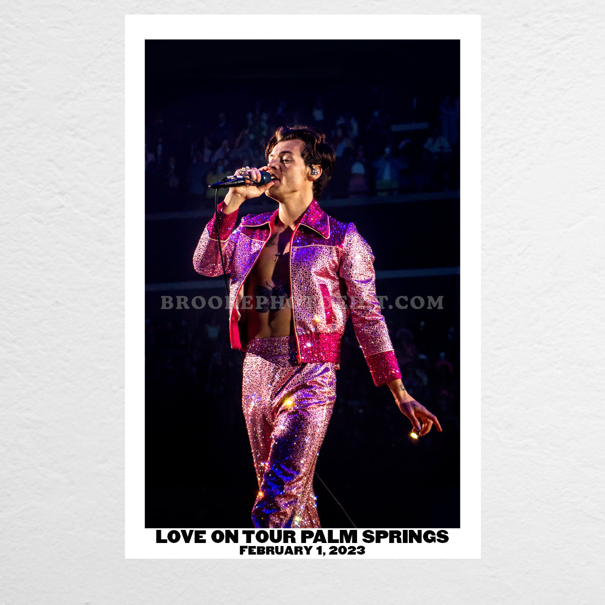 Palm Springs Night 2 Poster Print