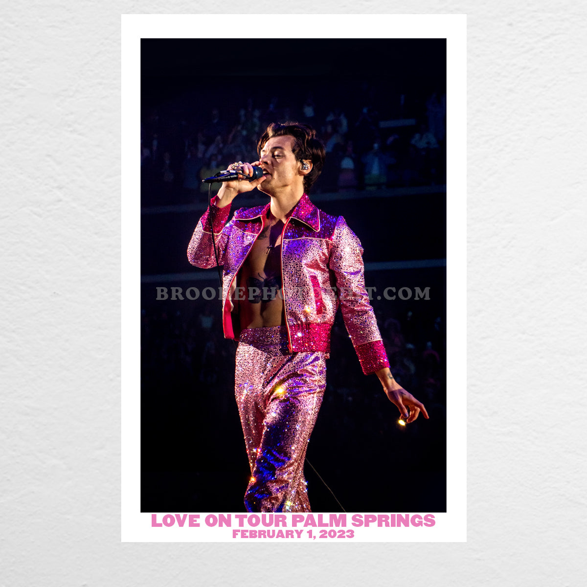 Palm Springs Night 2 Poster Print