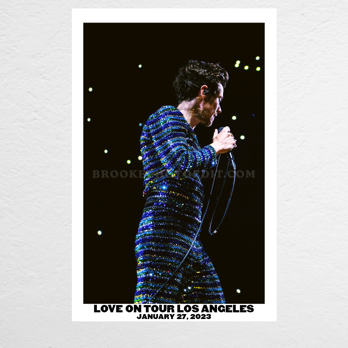 LA Night 14 Poster Print