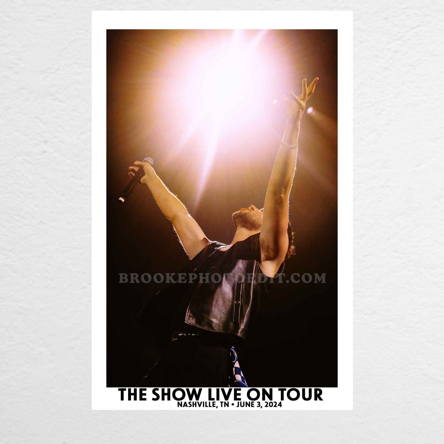 Niall The Show Live On Tour Nashville Poster Print