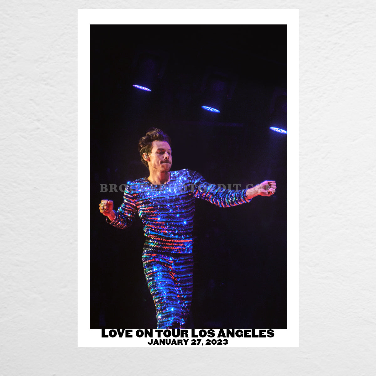 LA Night 14 Poster Print