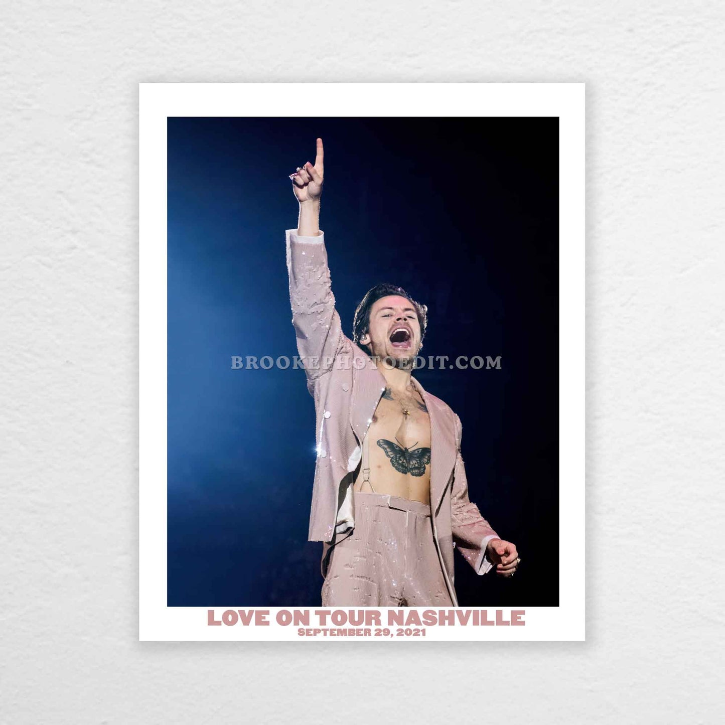 Harry Love On Tour Nashville Night 1 Print