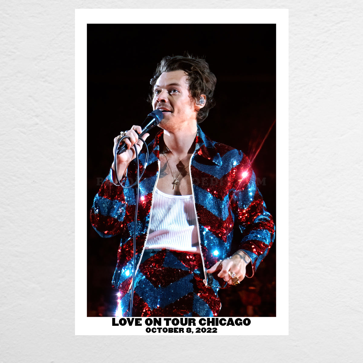 Chicago Night 1 Poster Print