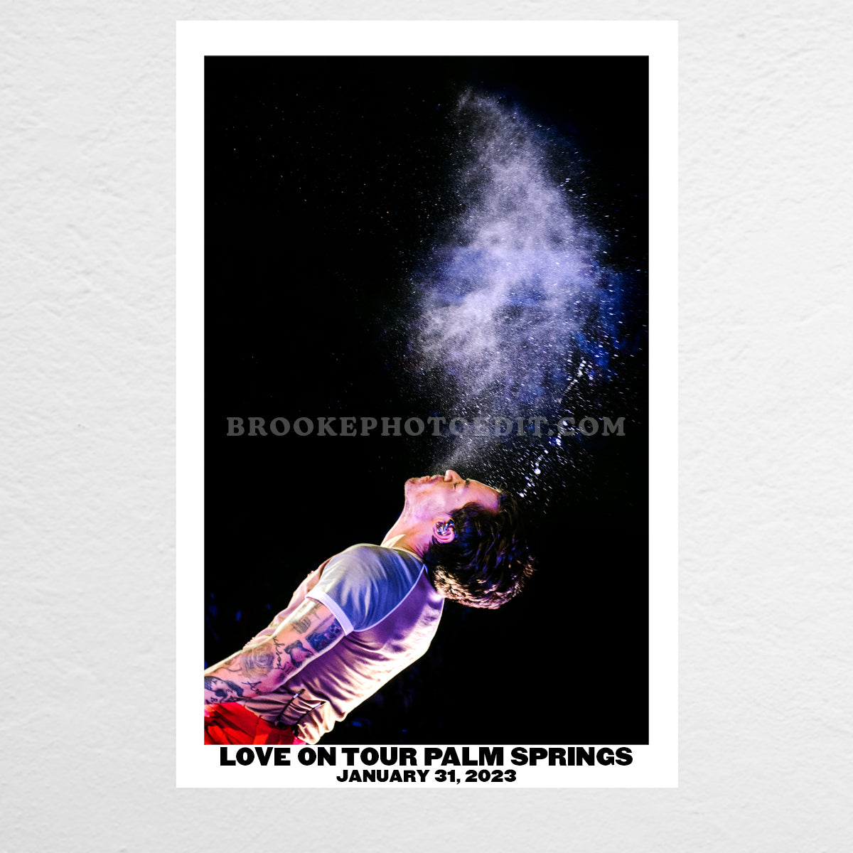 Palm Springs Night 1 Poster Print