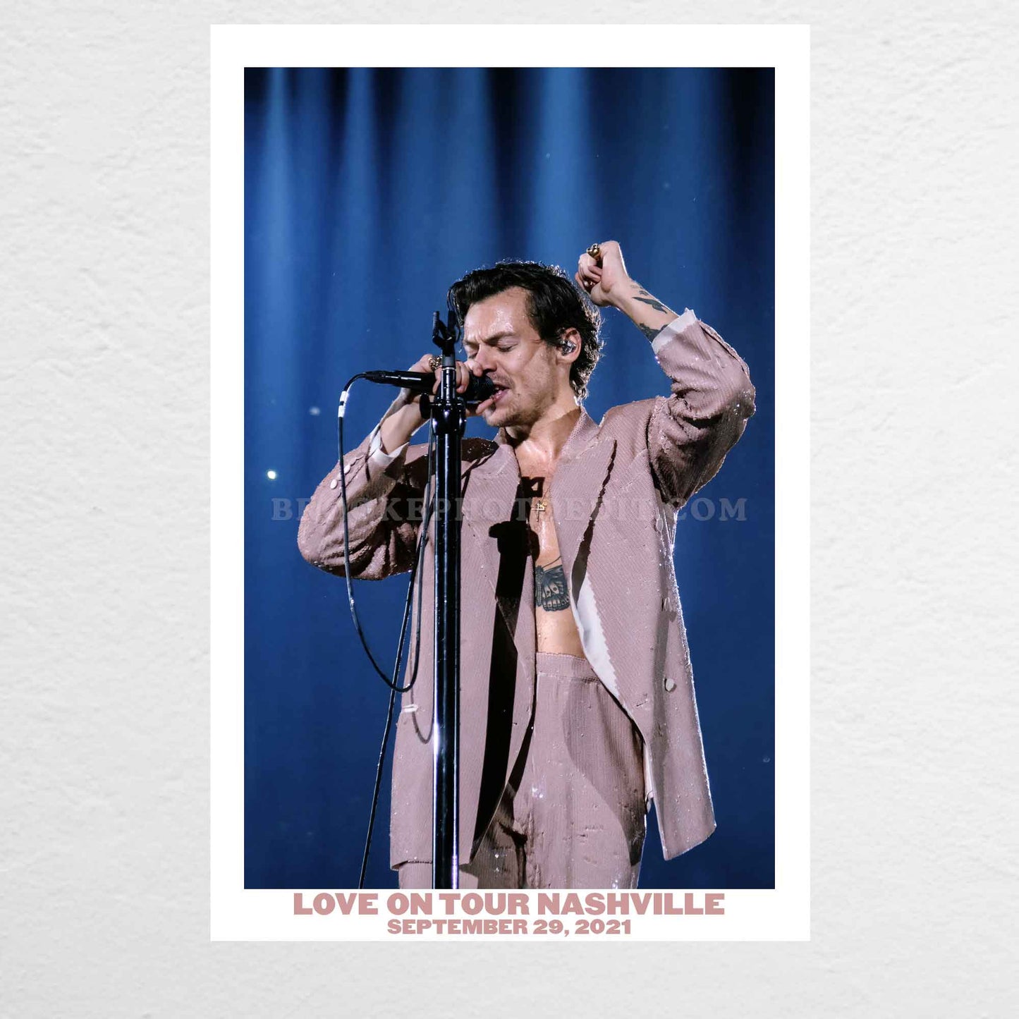 Harry Love On Tour Nashville Night 1 Print