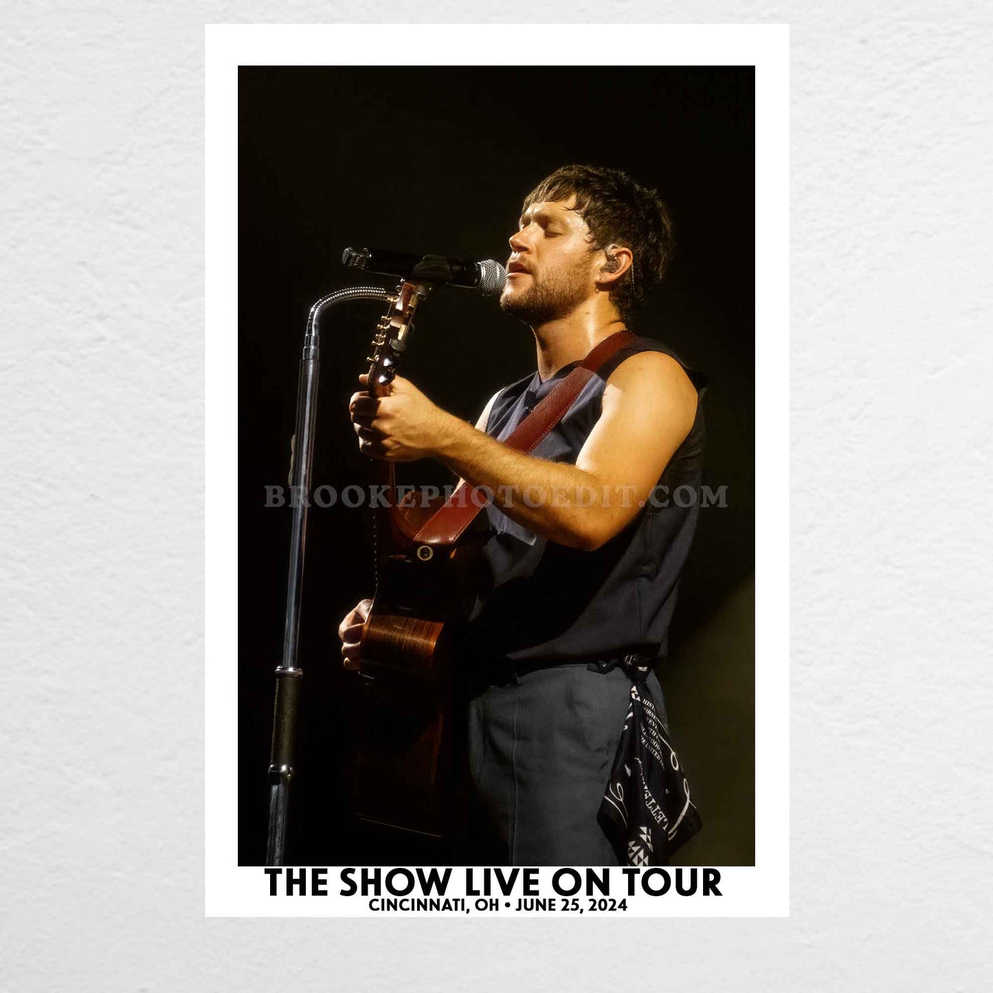 Niall The Show Live On Tour Cincinnati Poster Print