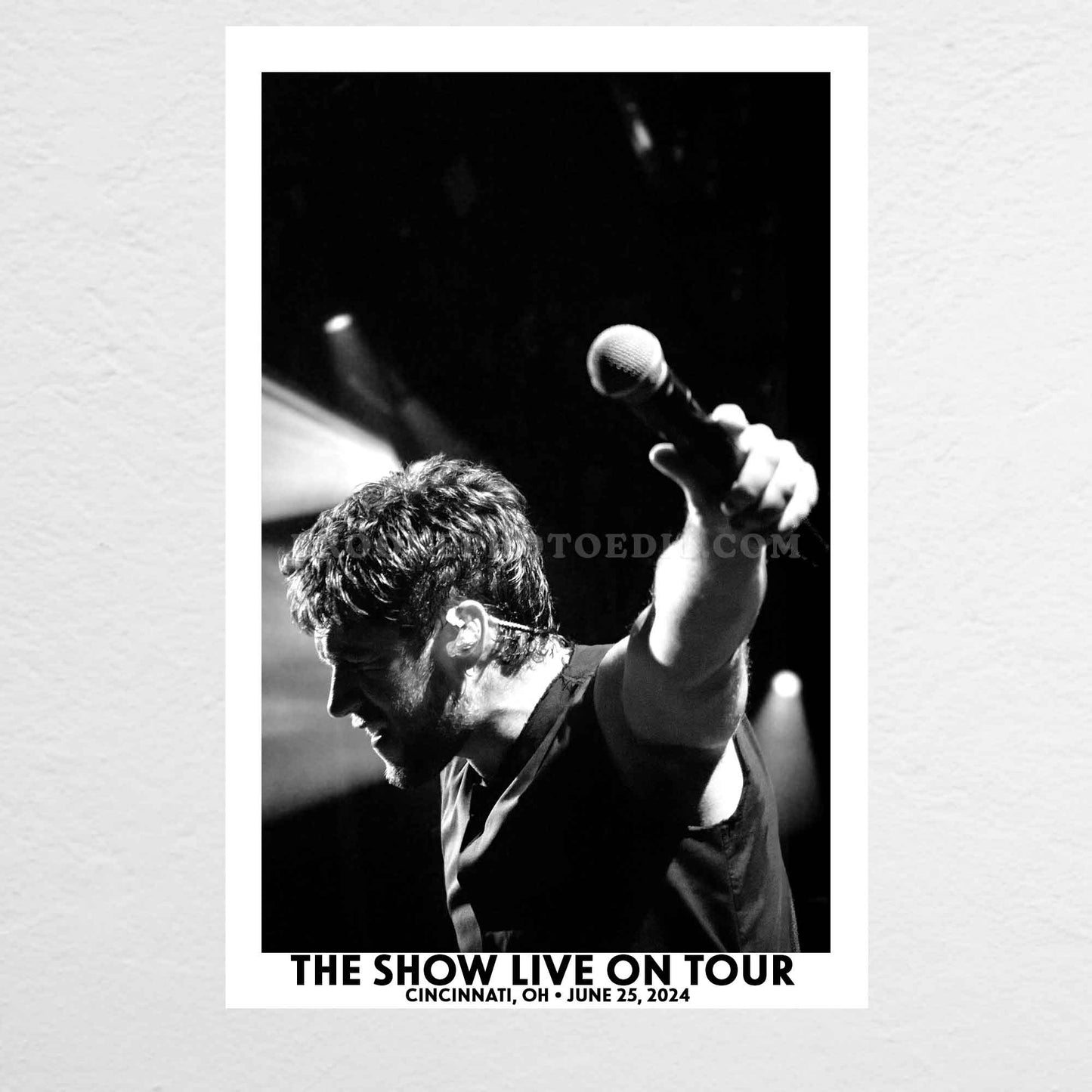 Niall The Show Live On Tour Cincinnati Poster Print
