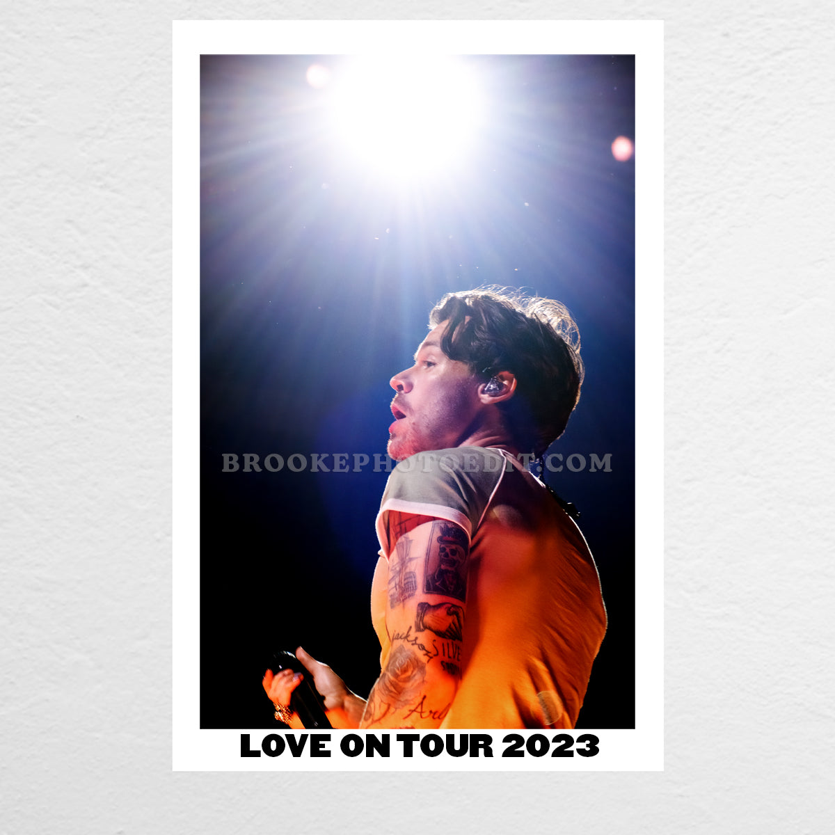 Palm Springs Night 1 Poster Print
