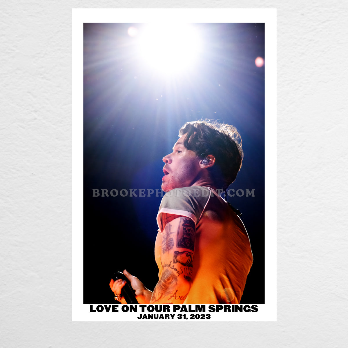 Palm Springs Night 1 Poster Print