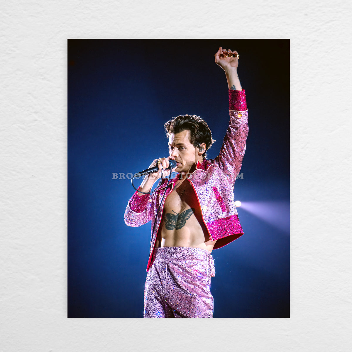 Palm Springs Night 2 Poster Print