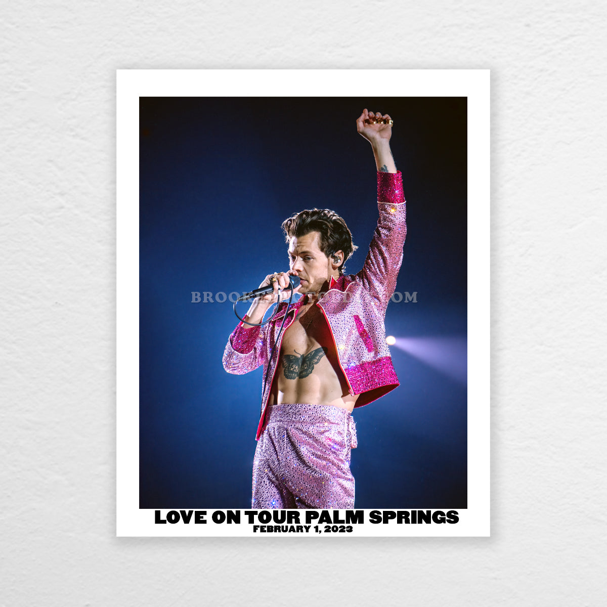 Palm Springs Night 2 Poster Print