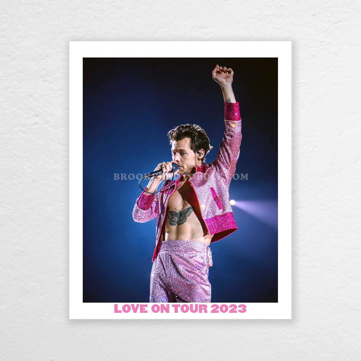 Palm Springs Night 2 Poster Print
