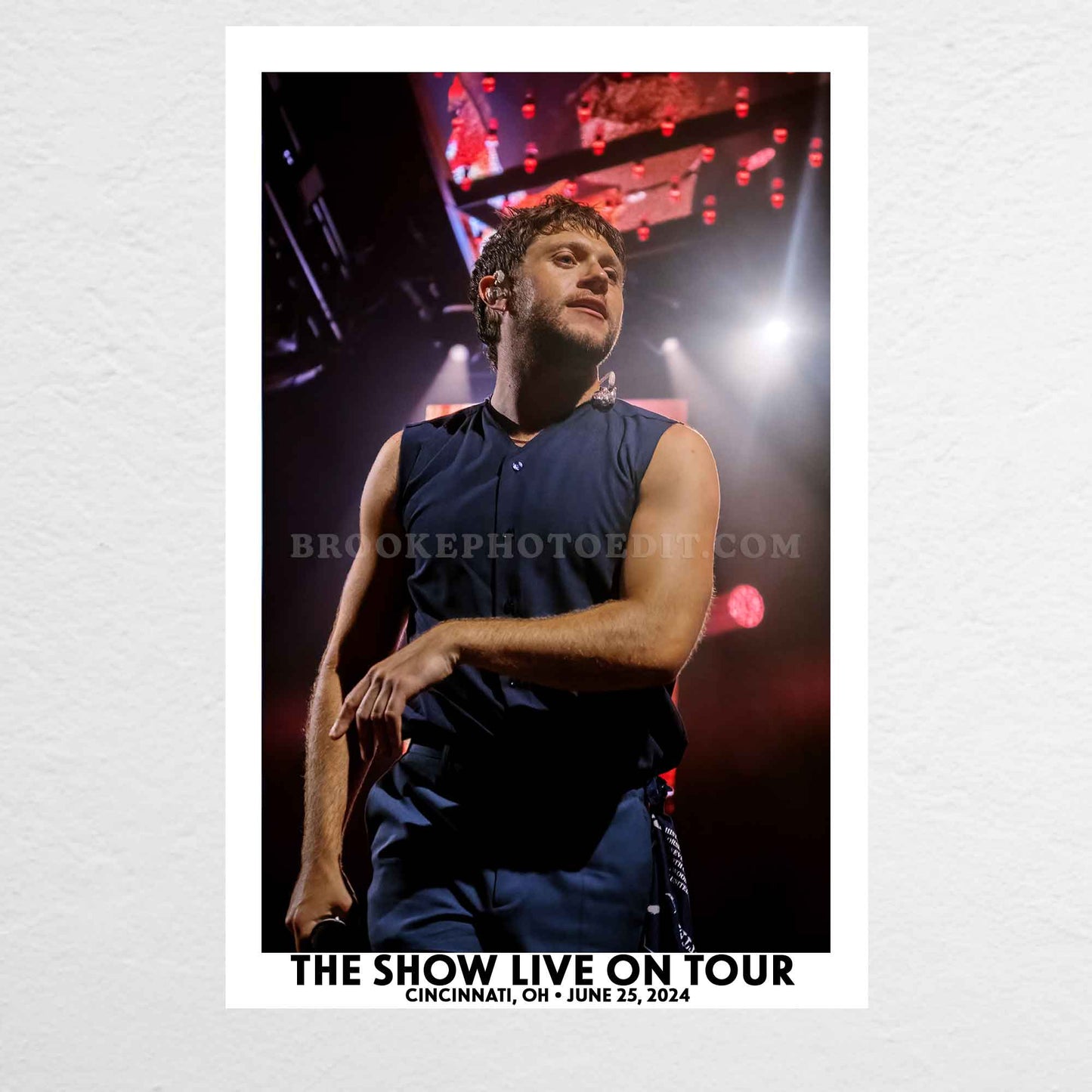Niall The Show Live On Tour Cincinnati Poster Print