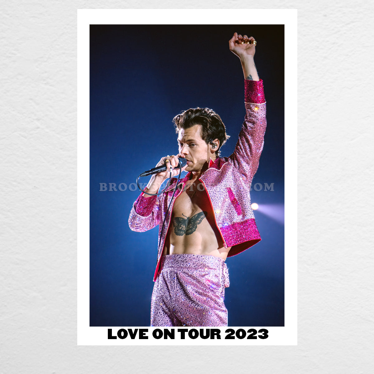 Palm Springs Night 2 Poster Print