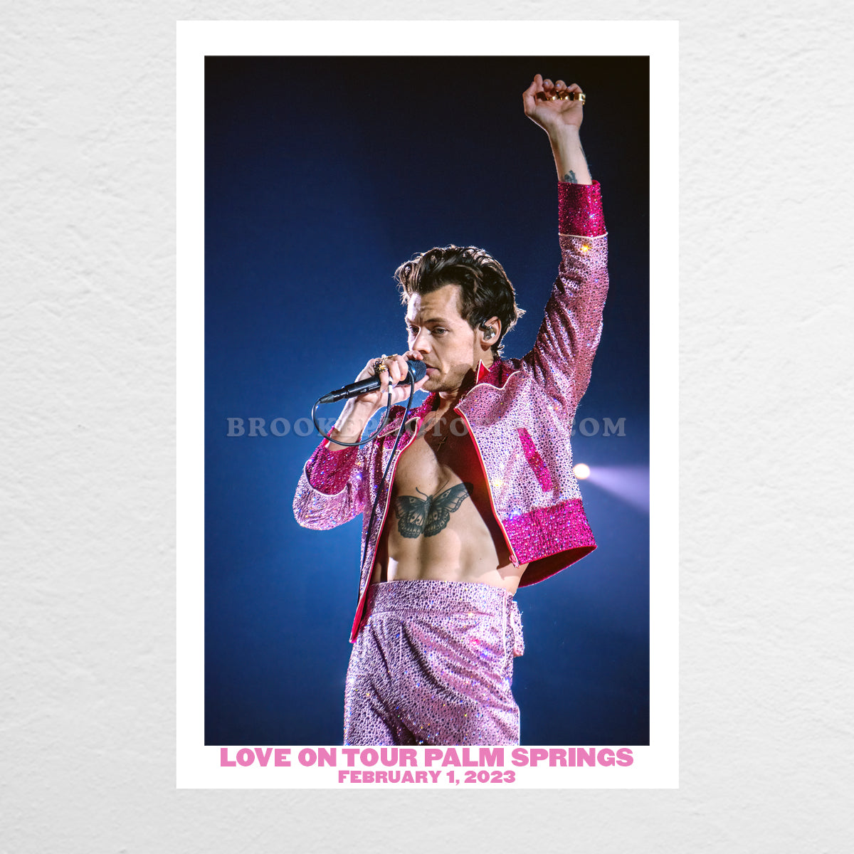 Palm Springs Night 2 Poster Print