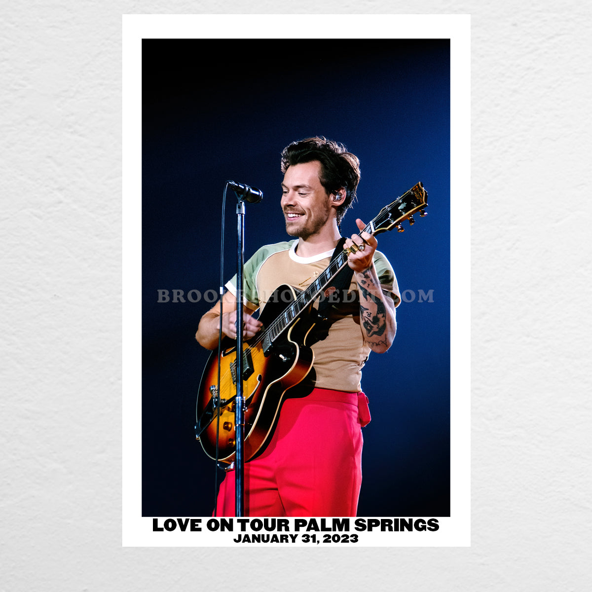 Palm Springs Night 1 Poster Print