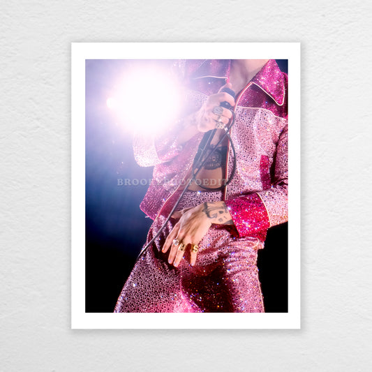 Palm Springs Night 2 Poster Print