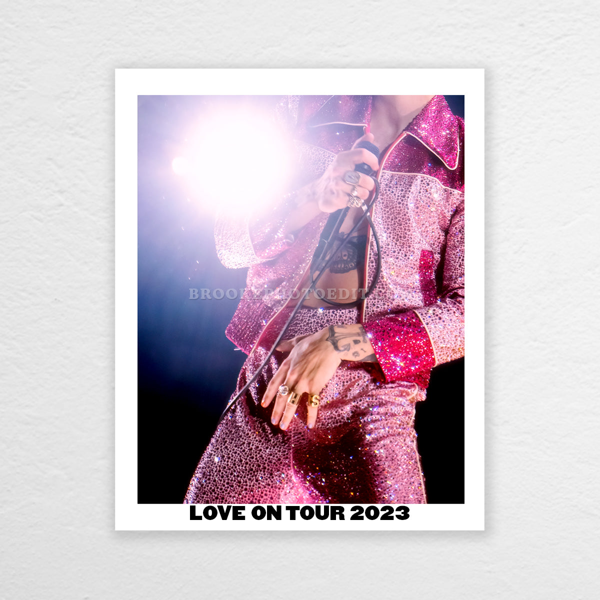 Palm Springs Night 2 Poster Print