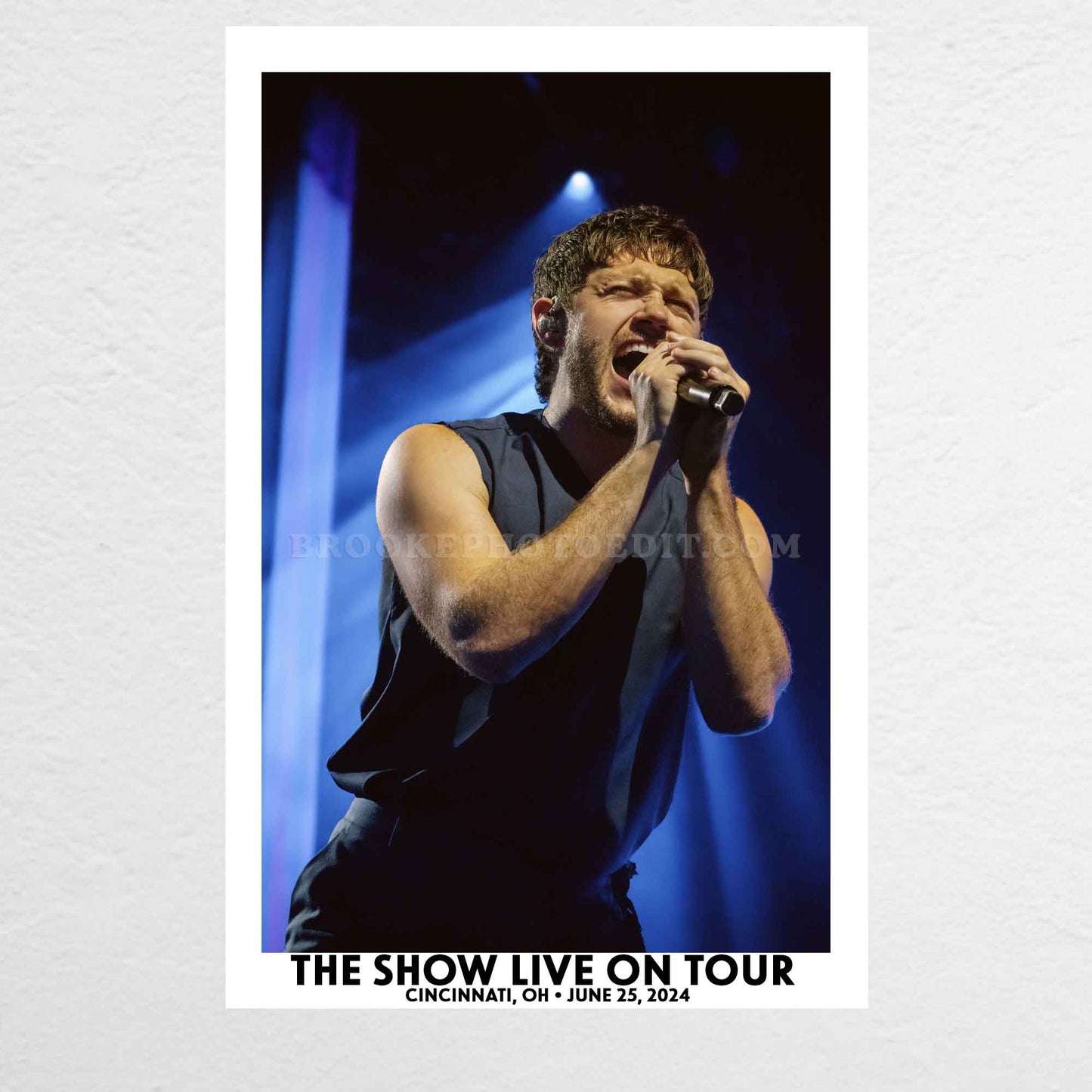Niall The Show Live On Tour Cincinnati Poster Print