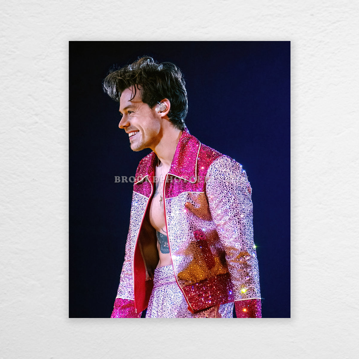 Palm Springs Night 2 Poster Print