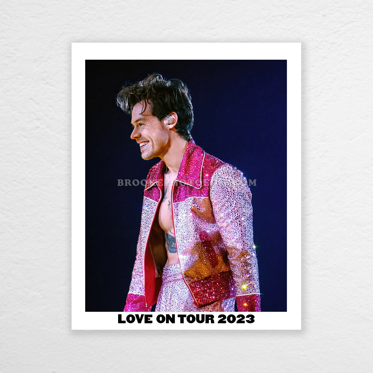 Palm Springs Night 2 Poster Print