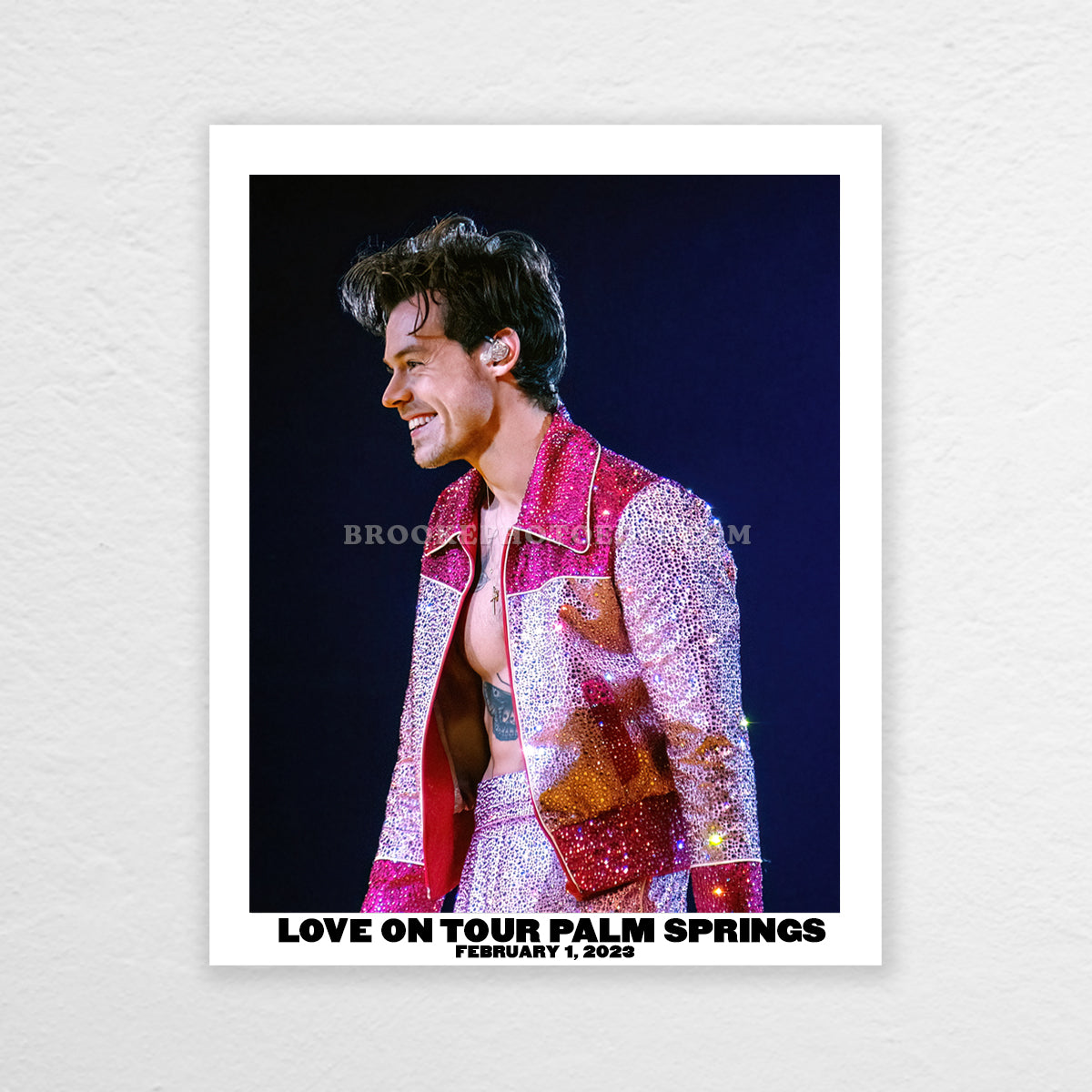 Palm Springs Night 2 Poster Print